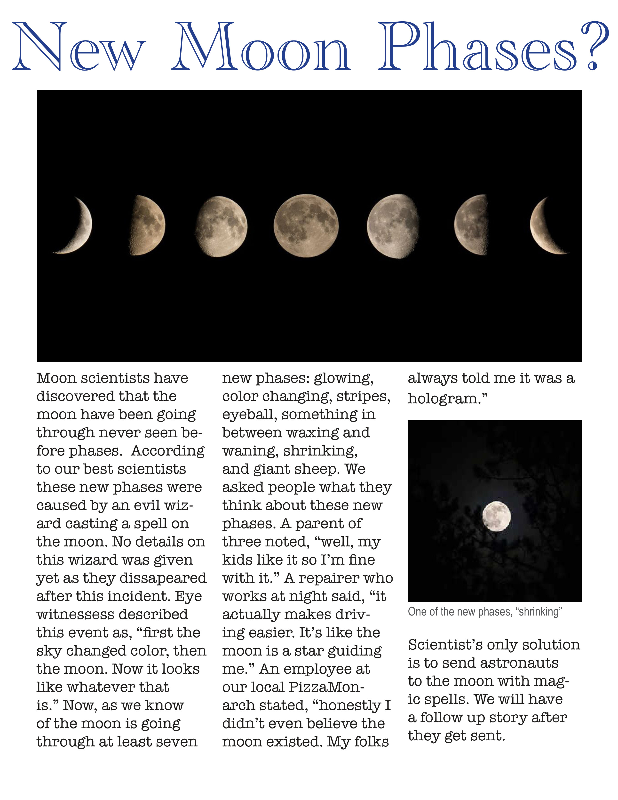 New Moon Phases